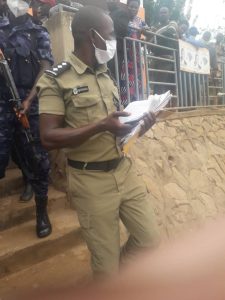 Police having fake DR forms at Ibanda NRM office 