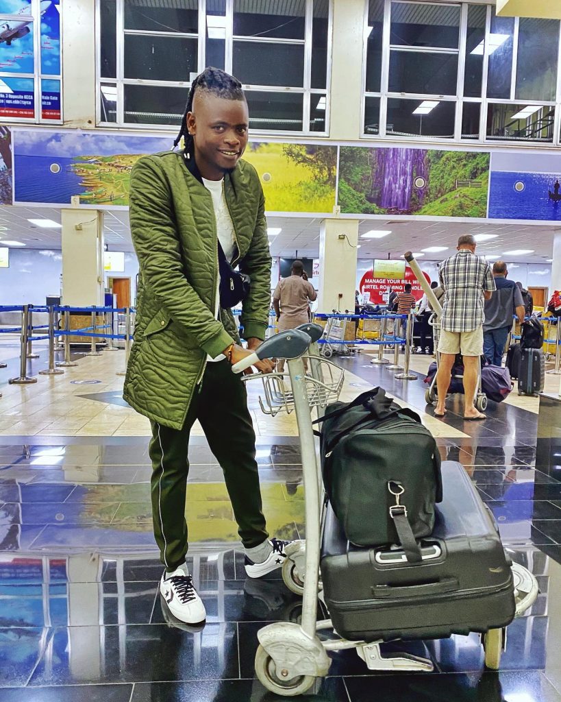 Pallaso Flies back to South Africa after he nearly lost his life