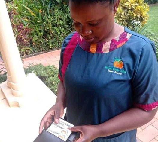 kalangala waitress Joan Nansubuga
