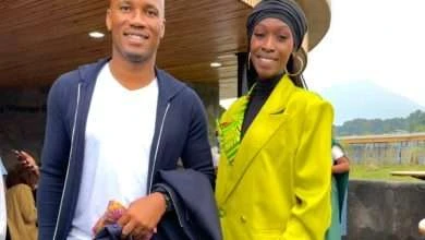Judith Heard and Drogba