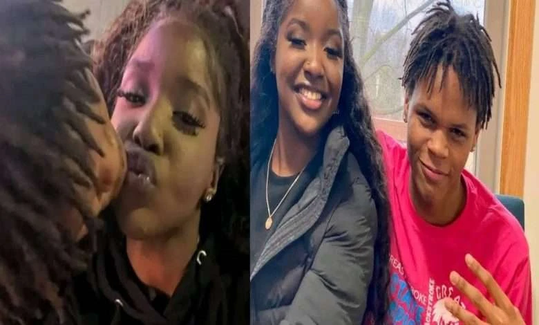 Dr Jose Chameleone's son Abba and Desire Luzinda's daughter swap saliva