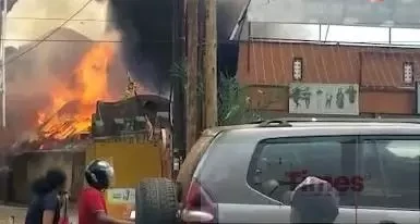 Properties worth millions of shillings lost as fire guts Beverly Hills Kansanga