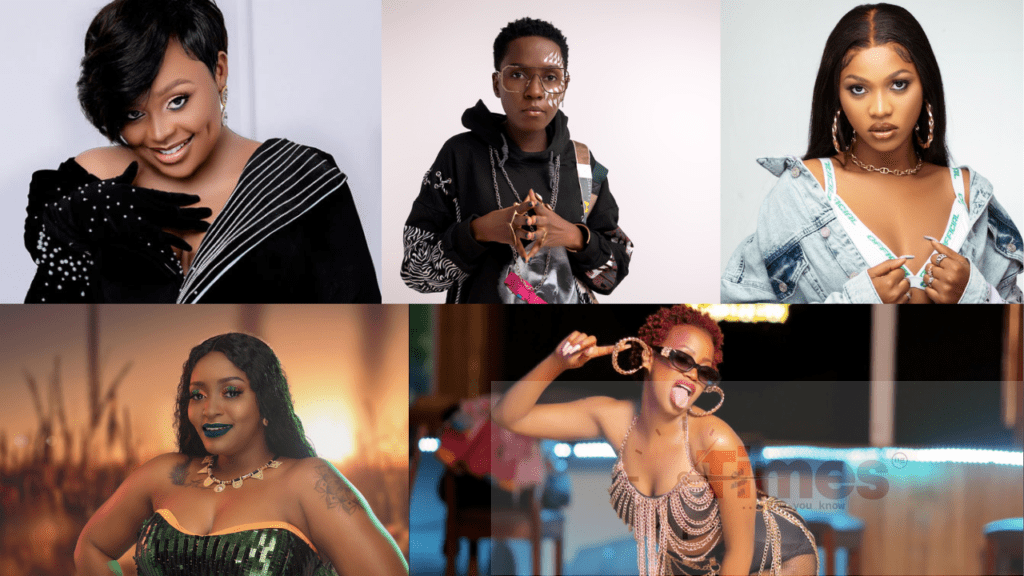 Best 5 female Ugandan artistes 2022
