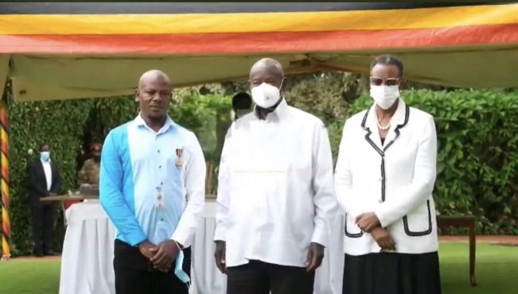 President Museveni has rewarded Abdul Katabazi who captured Daniel Bbosa killers