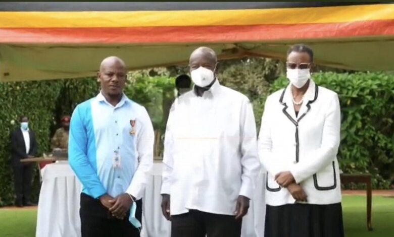 President Museveni has rewarded Abdul Katabazi who captured Daniel Bbosa killers