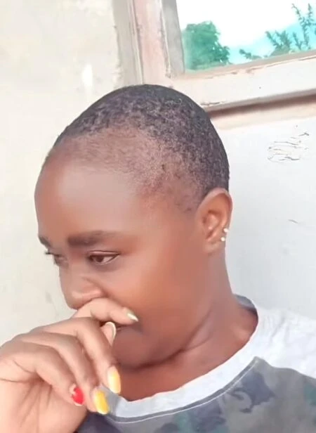 Lady Mariam Tindatiine Loses her Hair, Netizens Shocked Lady Mariam Tindatiine hit maker worries netizens after her hair falls off her head